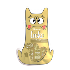 Finesse Licko Creamy Treat Tuna Goji 14g x 5s, FS-0264, cat Wet Food, Finesse, cat Food, catsmart, Food, Wet Food